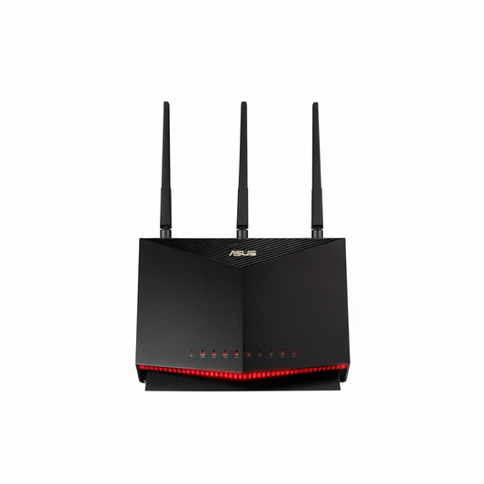 ASUS Dual-Band AC2600 LTE 4G AC86U Modem Router UAE | AiProtection Pro MU-MIMO Captive Portal | Dubai Abu Dhabi Sharjah Ajman Umm Al Quwain Ras Al Khaimah Fujairah