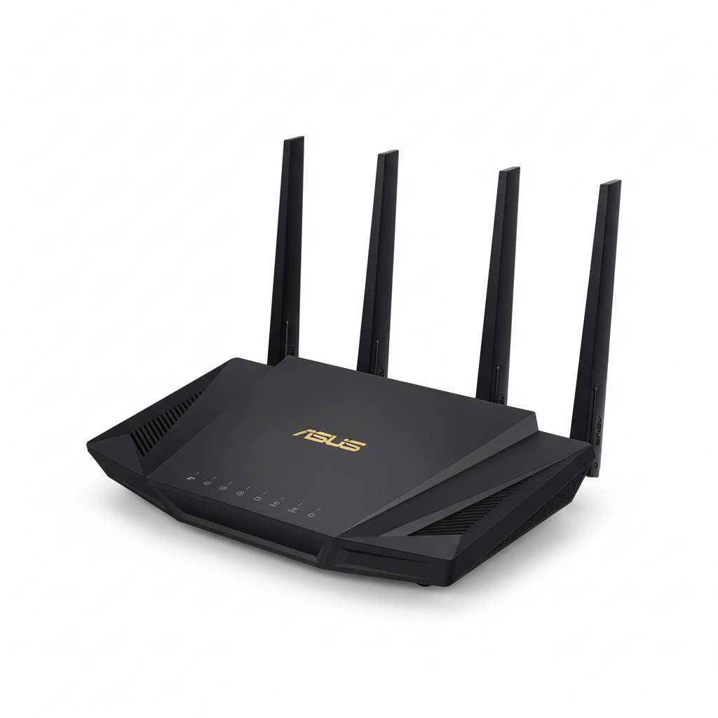 ASUS RT-AX58U Dual-Band WiFi 6 Router AX3000 UAE | Dubai Abu Dhabi Sharjah Ajman Umm Al Quwain Ras Al Khaimah Fujairah | UAE-Wide Delivery
