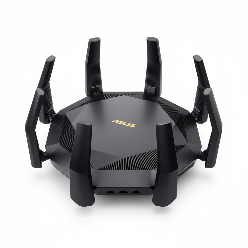 ASUS RT-AX89X AX6000 Dual-Band WiFi 6 Router UAE | 12-Stream MU-MIMO OFDMA Gaming Router | Dubai Abu Dhabi Sharjah Ajman Umm Al Quwain Ras Al Khaimah Fujairah