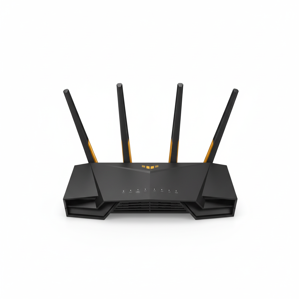 ASUS TUF Gaming AX4200 Dual-Band WiFi 6 Gaming Router UAE | 2.5Gbps Port AiMesh AiProtection Pro | Dubai Abu Dhabi Sharjah Ajman Umm Al Quwain Ras Al Khaimah Fujairah