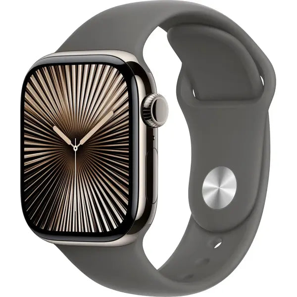 Apple Watch Series 10 Aluminum Case with Sport Band | UAE Stock | Dubai Abu Dhabi Sharjah Ajman Fujairah RAK UAQ Stone Gray