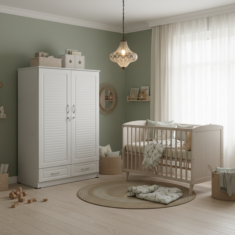 Baby Locker Wooden IH 9108 | Kids Storage Cabinet UAE