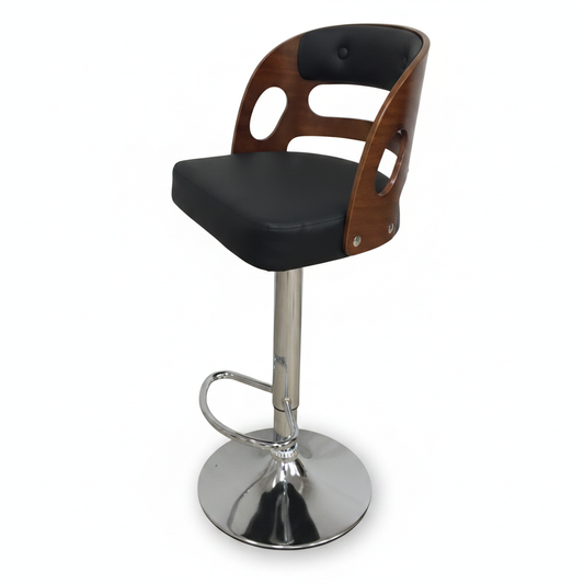 Bar Chair IH 1016 | Premium Black Bar Stool UAE