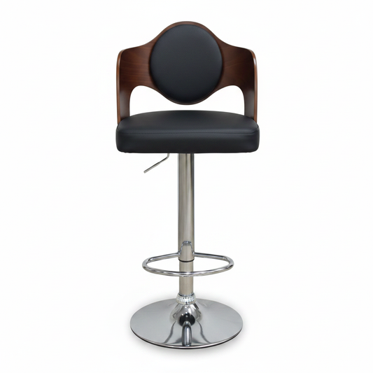 Black Bar Chair IH 1018 | Premium Barstool UAE