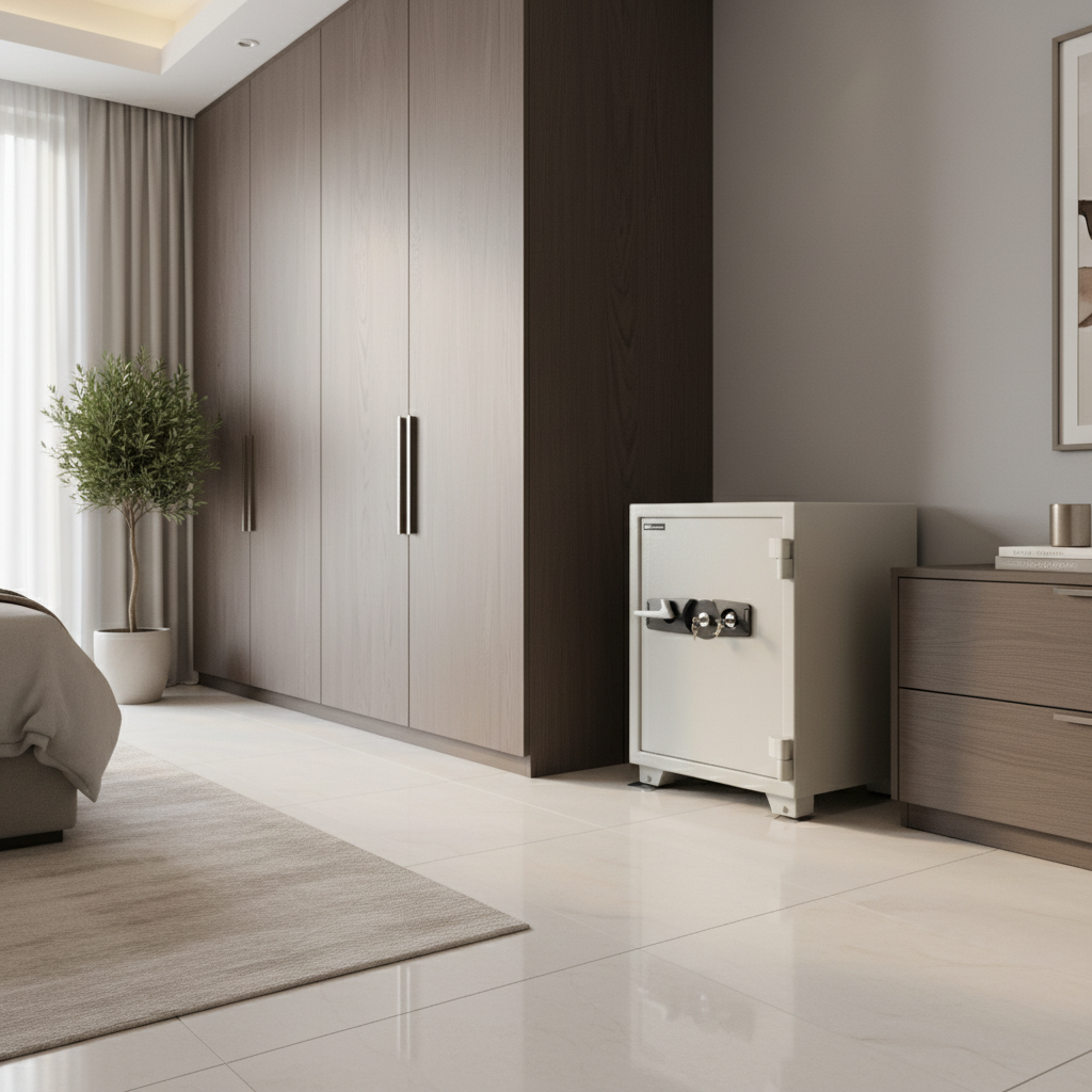 Eagle SS-080 Fire-Resistant Safe – Dual Key Lock System