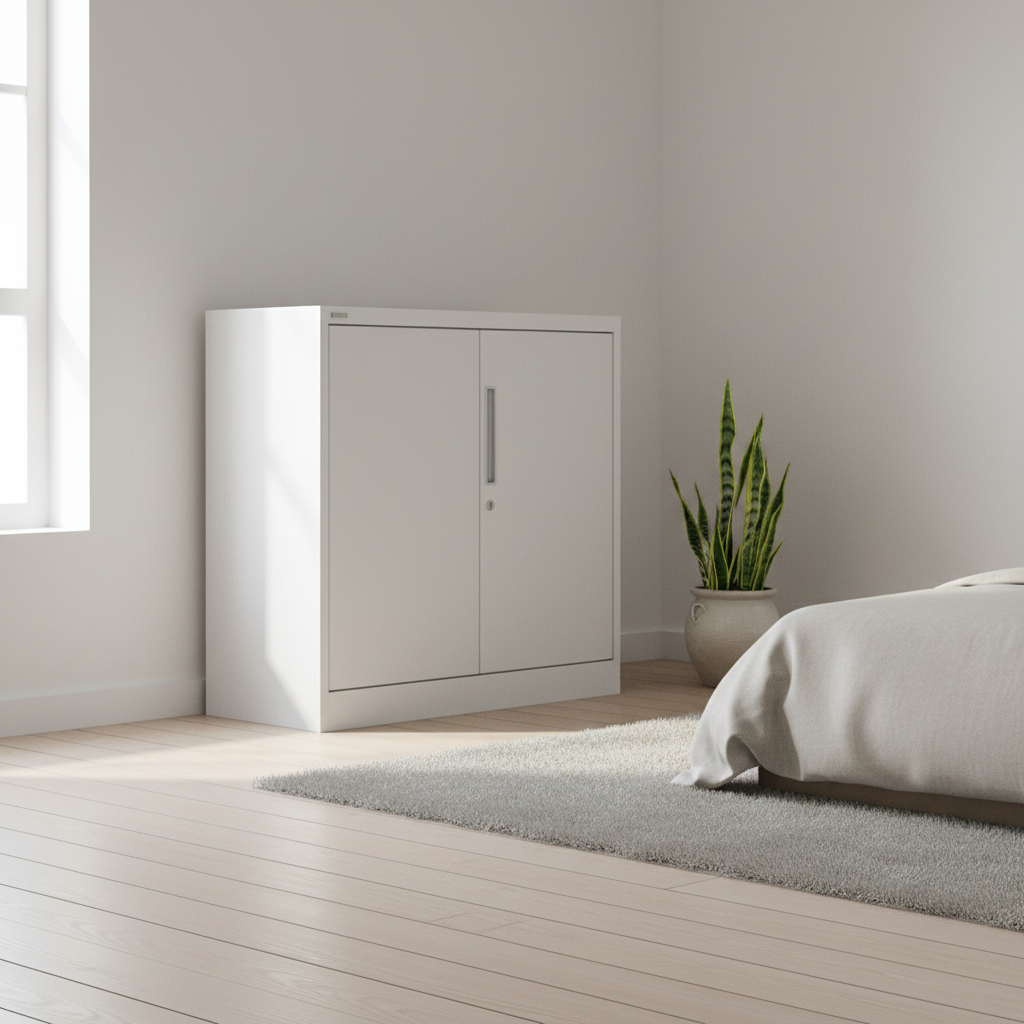 GO Half Height Cabinet | Model GO-HMBC (FYD-W003) | White Storage Solution UAE
