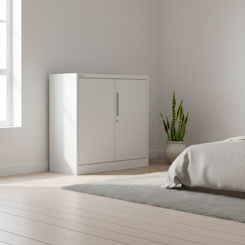 GO Half Height Cabinet | Model GO-HMBC (FYD-W003) | White Storage Solution UAE