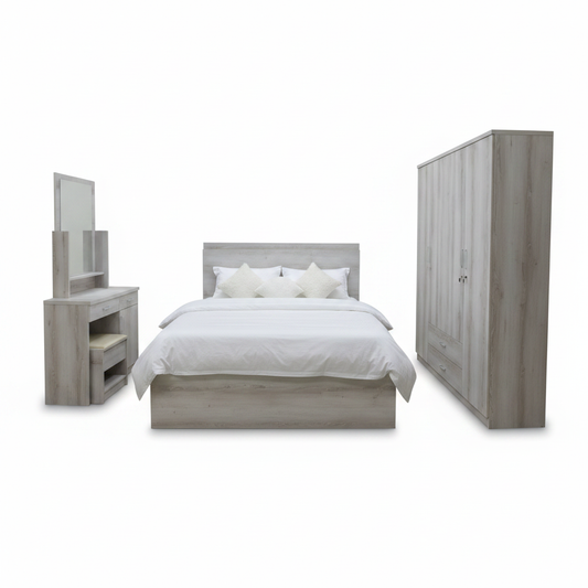 Bedroom Set IH 9180 | 180x200cm King Size Bed Frame – INFINI HOMES UAE