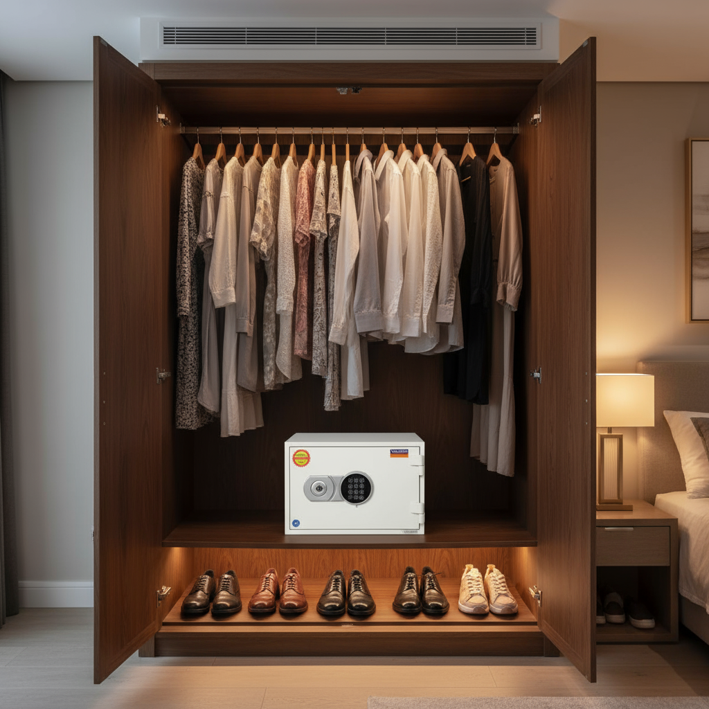 Fire Resistant Safe UAE | Valberg FRS-30 EL Digital Safe Dubai | Fireproof Home Safe