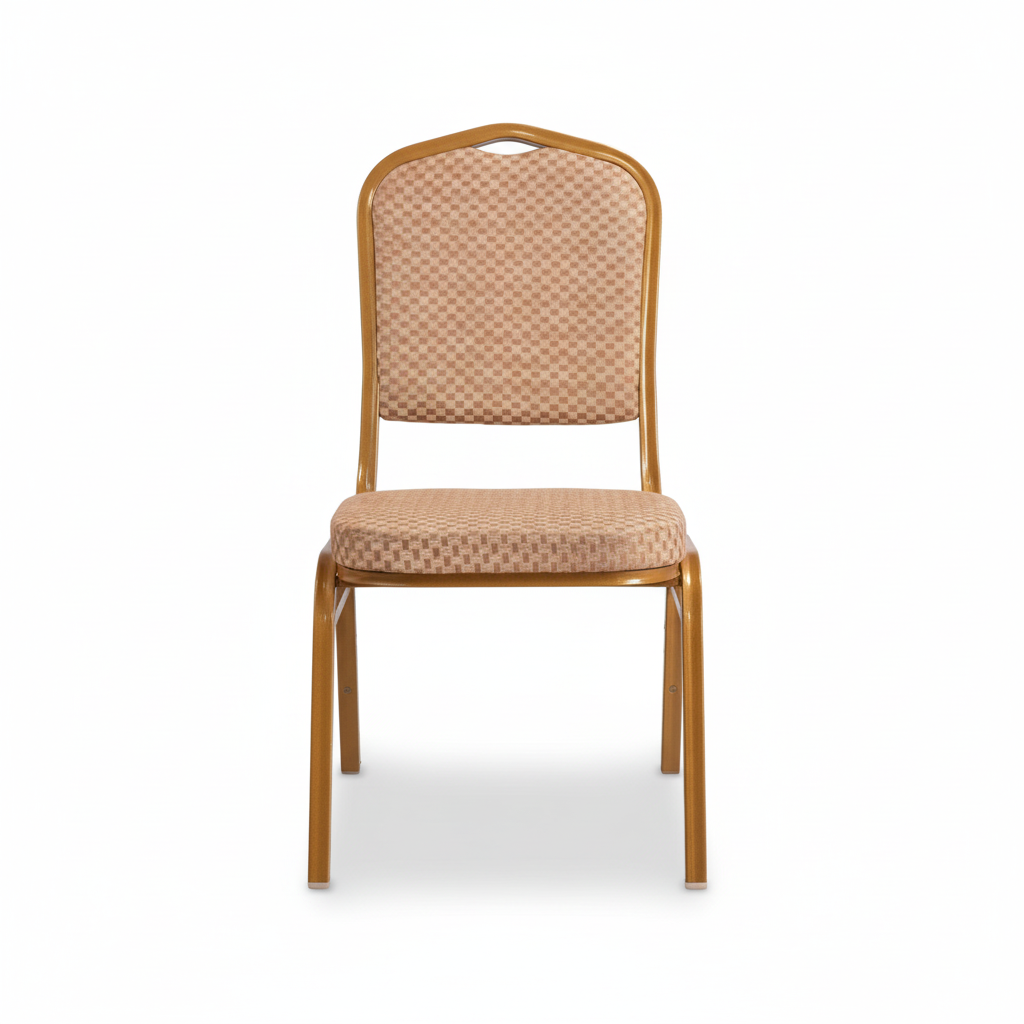 Hotel Chair IH 918T | Premium Hospitality Seating – INFINI HOMES UAE Gold