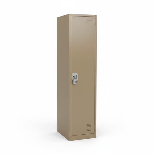 Steel Single Tier Locker | Full-Height Metal Storage Locker UAE – IH FS-114 Golden