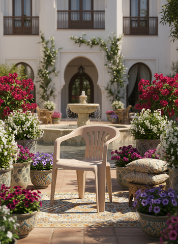 Duchess Chair Beige - Premium Outdoor Furniture UAE | Dubai Abu Dhabi Sharjah