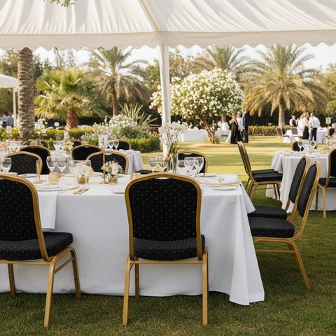 Hotel Chair IH 918T | Premium Hospitality Seating – INFINI HOMES UAE