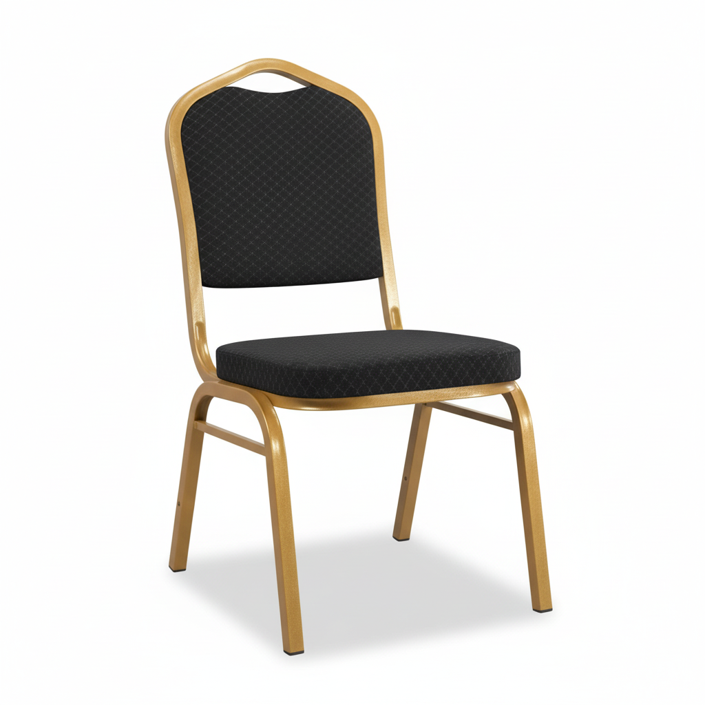 Premium Banquet Chair | Hotel & Party Chair UAE – IH 919T Black