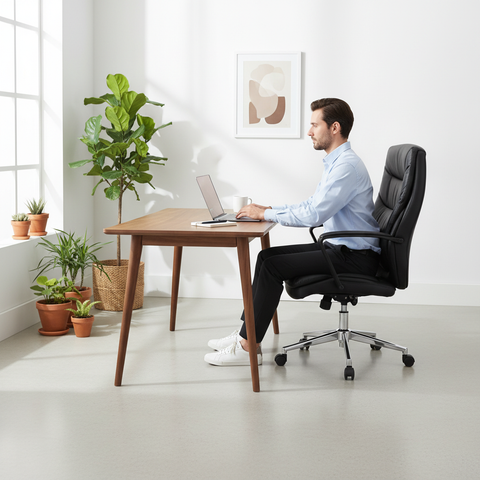 SENOR HB Heavy Duty High Back Executive Chair | UAE-Wide Delivery