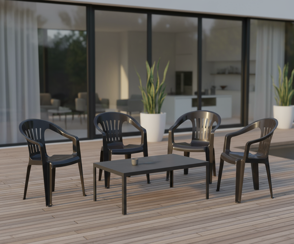 Premium Princess Chairs Set of 4 - UAE Wide Delivery | Dubai Abu Dhabi Sharjah