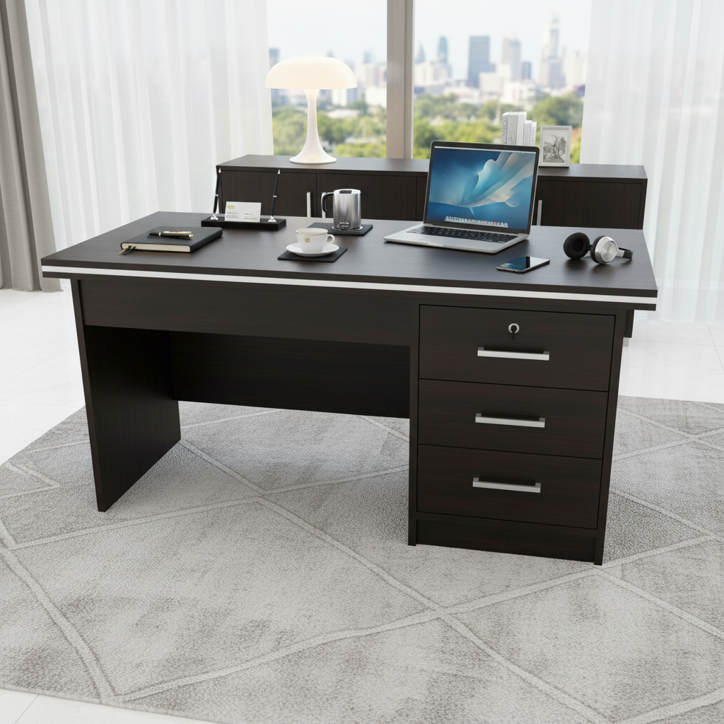 Office Desk Coffee Table 1M (100x60x75cm) - Premium Furniture UAE