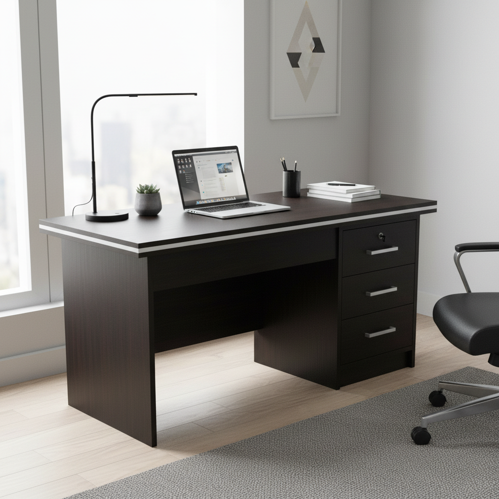 Office Desk Coffee Table 1M (100x60x75cm) - Premium Furniture UAE