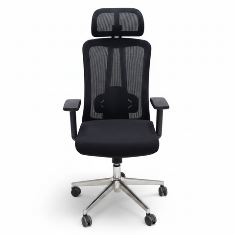 Black Ergonomic High-Back Mesh Office Chair IH-A213H on White Background – Buy in UAE