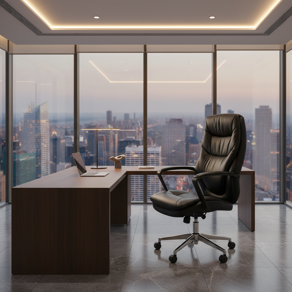 SENOR HB Heavy Duty High Back Executive Chair | UAE-Wide Delivery