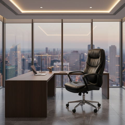 SENOR HB Heavy Duty High Back Executive Chair | UAE-Wide Delivery