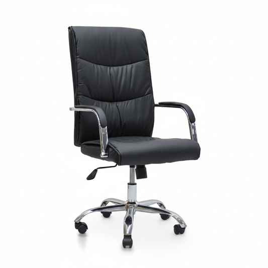 Mid-Back Executive Office Chair IH-107 | Black | UAE