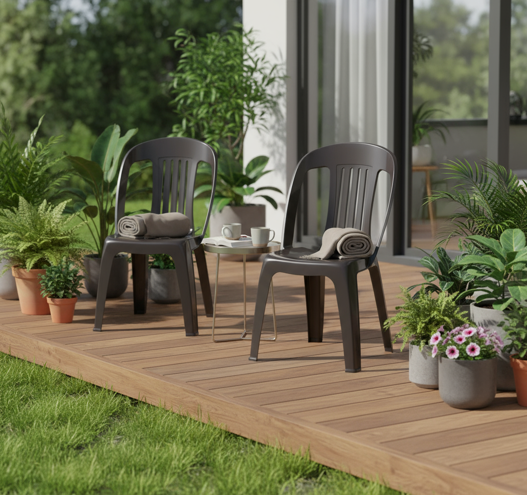 Premium Contessa Chairs Set of 2 - Beige | UAE Furniture Delivery Dubai Abu Dhabi