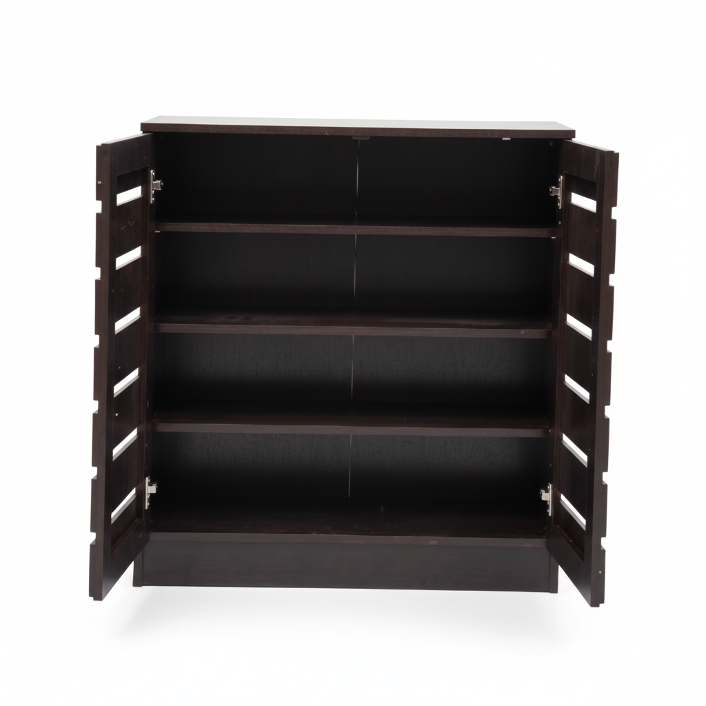 Premium Wenge Shelving Unit IH 512 | Office Storage UAE