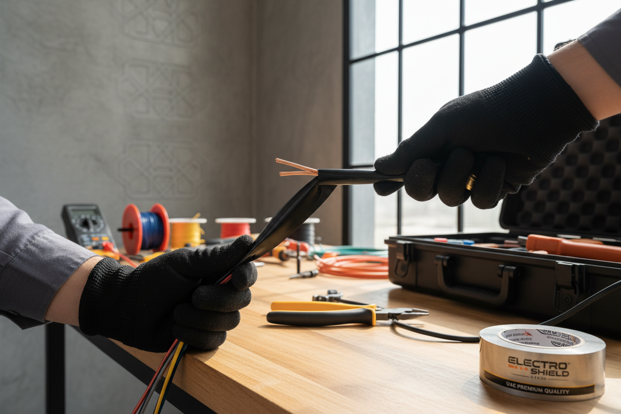 Professional PVC Electrical Insulation Tape - Flame Retardant & Waterproof | UAE