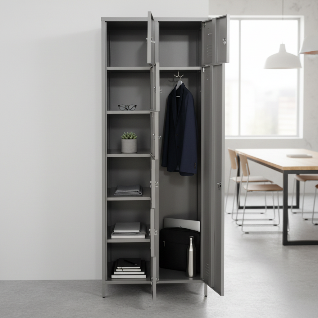 Metal 8 Doors Duplex Locker | Office Storage UAE | IH 2L-8D