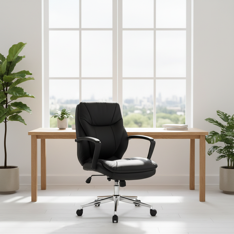 Heavy Duty Medium Back Executive Chair | SENOR MB | UAE