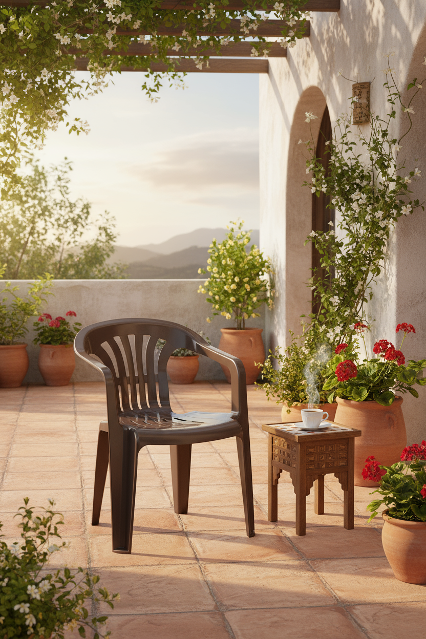 Duchess Chair Beige - Premium Outdoor Furniture UAE | Dubai Abu Dhabi Sharjah