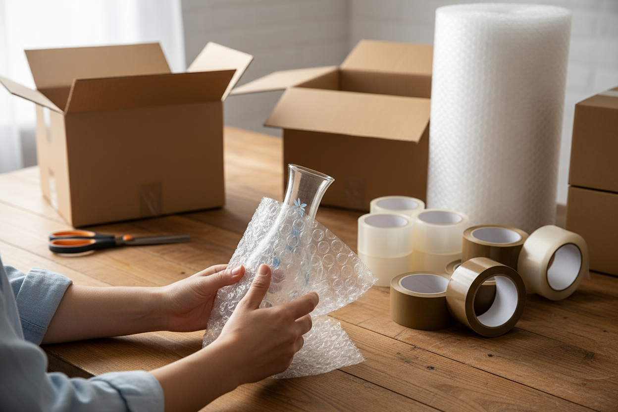 Premium Packing Supplies Kit UAE - Complete Moving & Shipping Set Dubai Abu Dhabi | INFINI HOMES