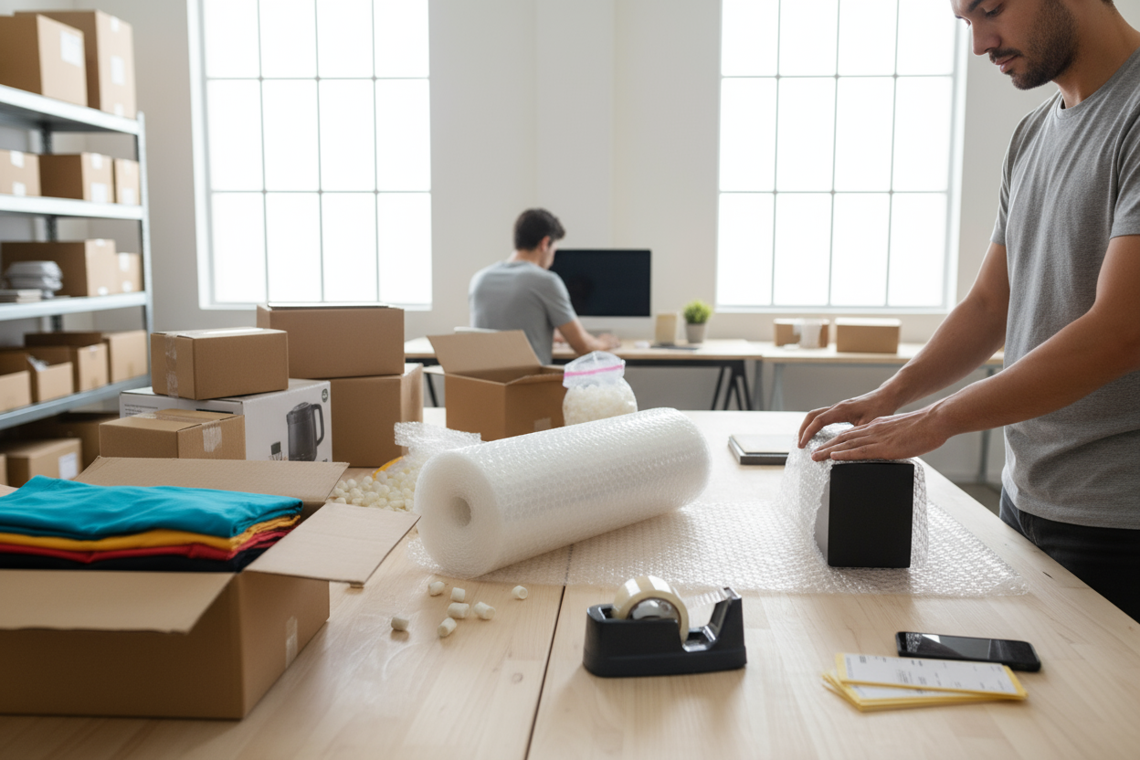 Premium Air Bubble Wrap Roll UAE - Heavy Duty Packaging Protection for Fragile Items | Dubai Abu Dhabi Shipping