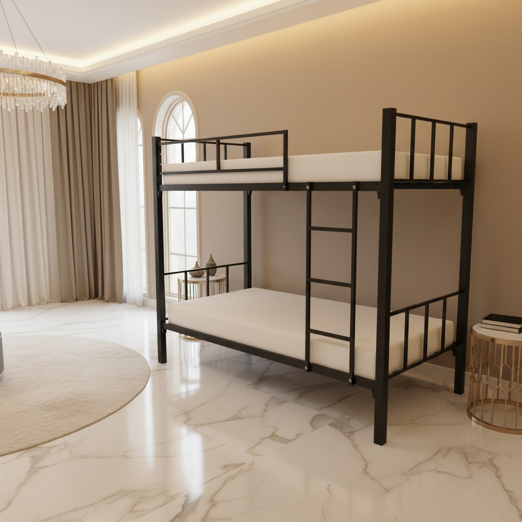 Heavy Duty Steel Bunk Bed IH 555 – Luxury Room UAE | Dubai Abu Dhabi Sharjah
