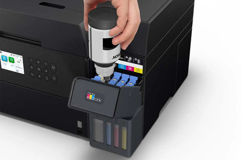 Epson EcoTank L6370 mess-free ink refill with key-lock bottle – EcoTank printer UAE