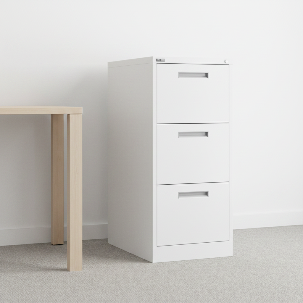 GO Vertical Filing Cabinet 3 Drawer | Steel Office Storage UAE