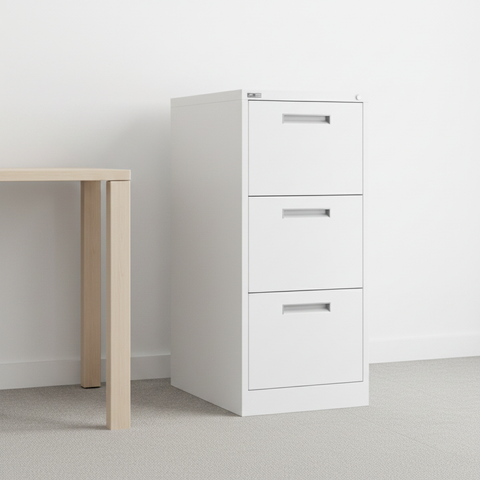 GO Vertical Filing Cabinet 3 Drawer | Steel Office Storage UAE
