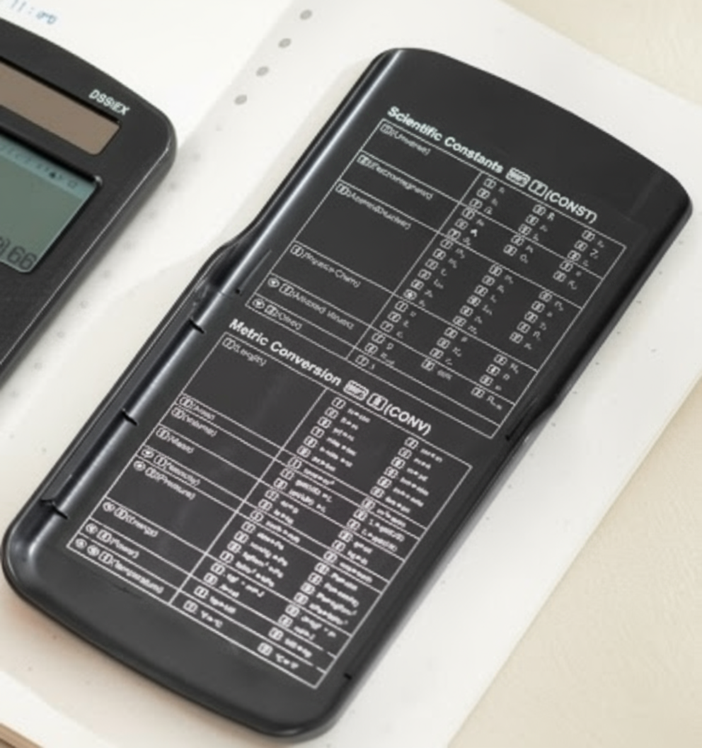 Scientific Calculator with Two Line Display and Acrylic Cover - D991EX