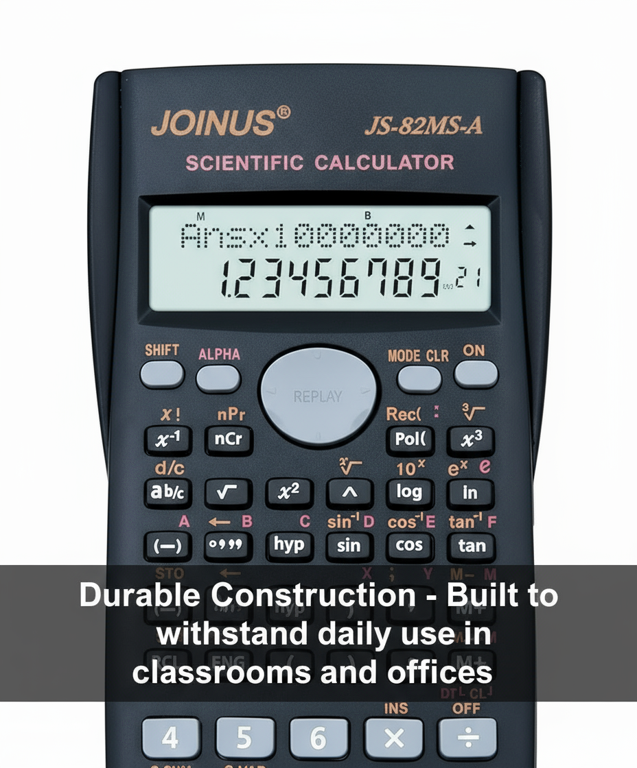 Scientific Calculator 240 Functions - 12 Digit Display Calculator for Students & Office UAE | JS-82MS-A