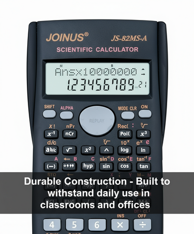 Scientific Calculator 240 Functions - 12 Digit Display Calculator for Students & Office UAE | JS-82MS-A