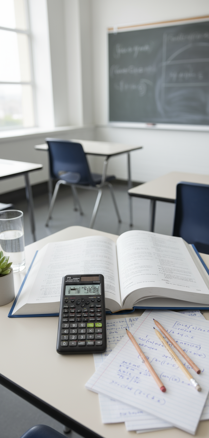 Scientific Calculator FX-300ES Plus - Student & Professional Calculator UAE | 417 Functions