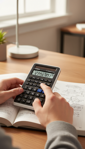 Casio FX-260 Solar II Scientific Calculator - UAE | Student & Professional Calculator Dubai