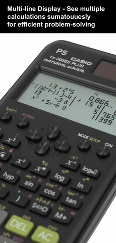 Scientific Calculator FX-300ES Plus - Student & Professional Calculator UAE | 417 Functions
