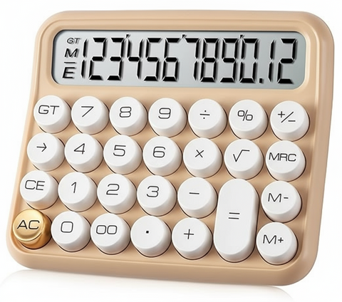 Desktop Calculator 12 Digit Large Display - Office Calculator UAE | VEWINGL