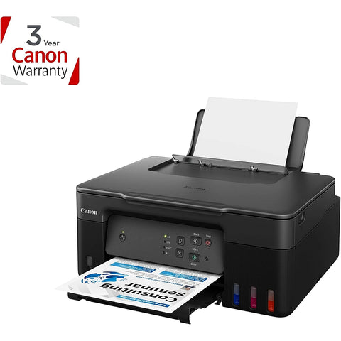 Canon PIXMA G2430 Colour 3-in-1 Refillable MegaTank Printer UAE – Print/Scan/Copy, Wireless, High-Yield Ink – Dubai, Abu Dhabi