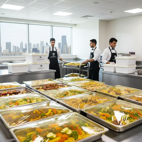 Cling Film 45cm x 5kg Roll PVC Food Wrap Dubai UAE | Professional Kitchen Stretch Film