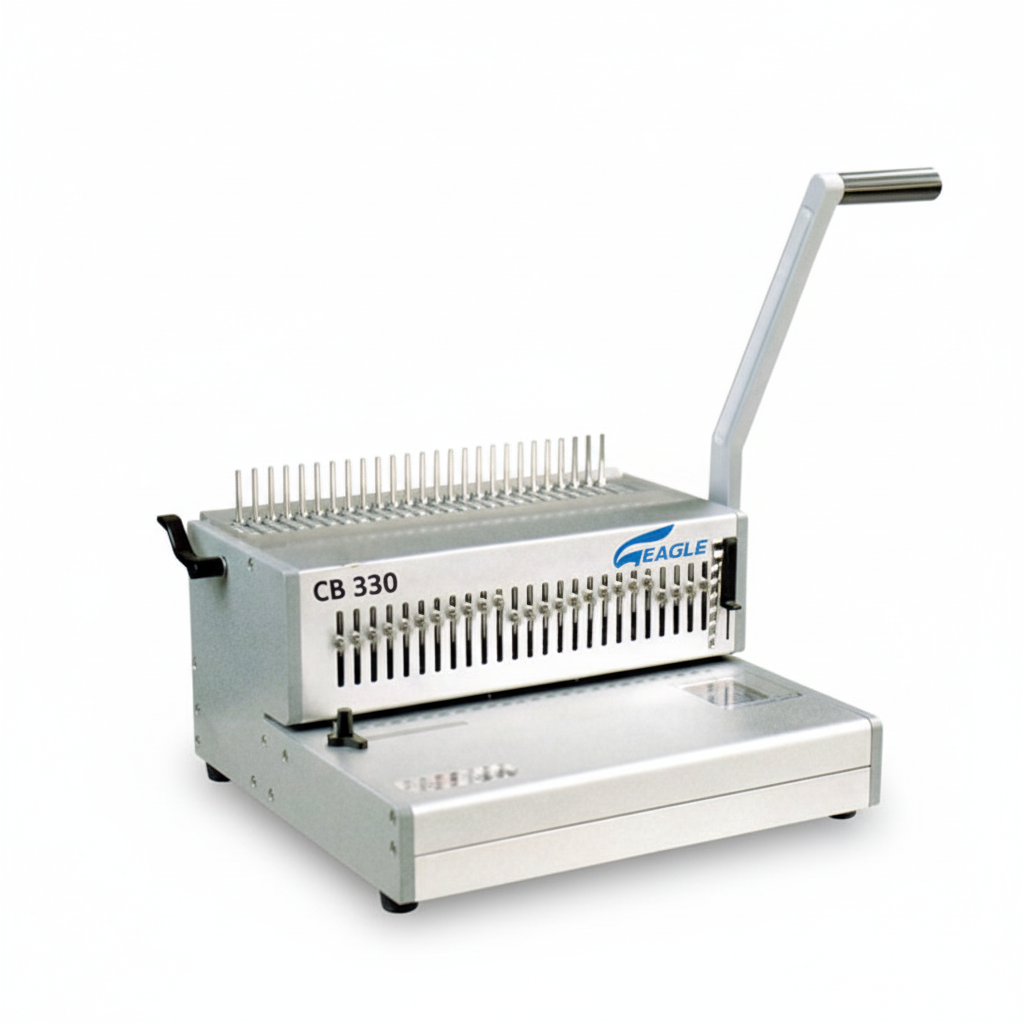 Heavy Duty Spiral Binding Machine CB330 | UAE-Wide Delivery | Dubai, Abu Dhabi, Sharjah