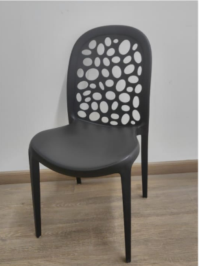 Heavy Duty Plastic Chairs UAE | IH PC15 | Dubai Abu Dhabi Sharjah Black