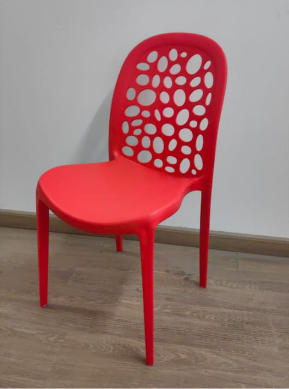 Heavy Duty Plastic Chairs UAE | IH PC15 | Dubai Abu Dhabi Sharjah Red